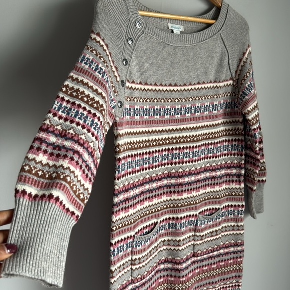 NEW Sundance Elise Lighthouse Wool Blend Sweater Dress SP - Picture 7 of 13